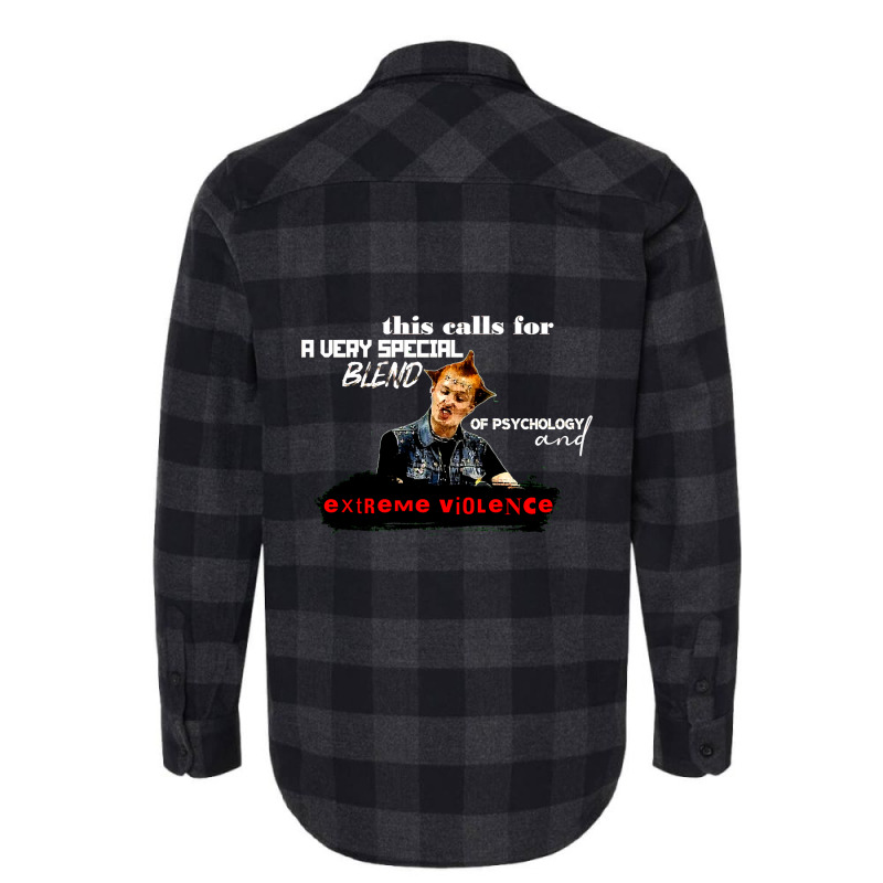 Hot Trend A Blend Of Psychology And Extreme Violence Flannel Shirt | Artistshot