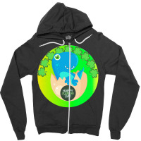 St Patricks Day Cute Dinosaur T  Shirtst Patricks Day Cute Dinosaur T Zipper Hoodie | Artistshot