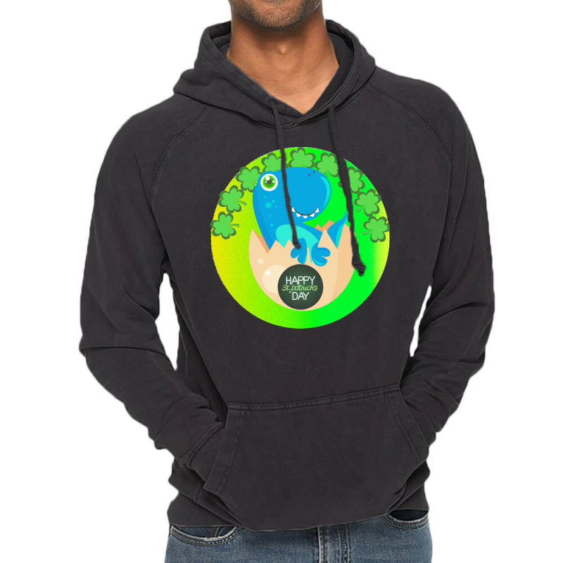 St Patricks Day Cute Dinosaur T  Shirtst Patricks Day Cute Dinosaur T Vintage Hoodie | Artistshot