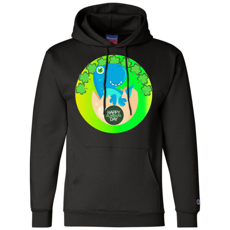 St Patricks Day Cute Dinosaur T  Shirtst Patricks Day Cute Dinosaur T Champion Hoodie | Artistshot