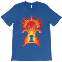 The Explosion Within Typhlosion Cyndaquil Monster Of The Pocket T-shirt | Artistshot