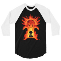 The Explosion Within Typhlosion Cyndaquil Monster Of The Pocket 3/4 Sleeve Shirt | Artistshot