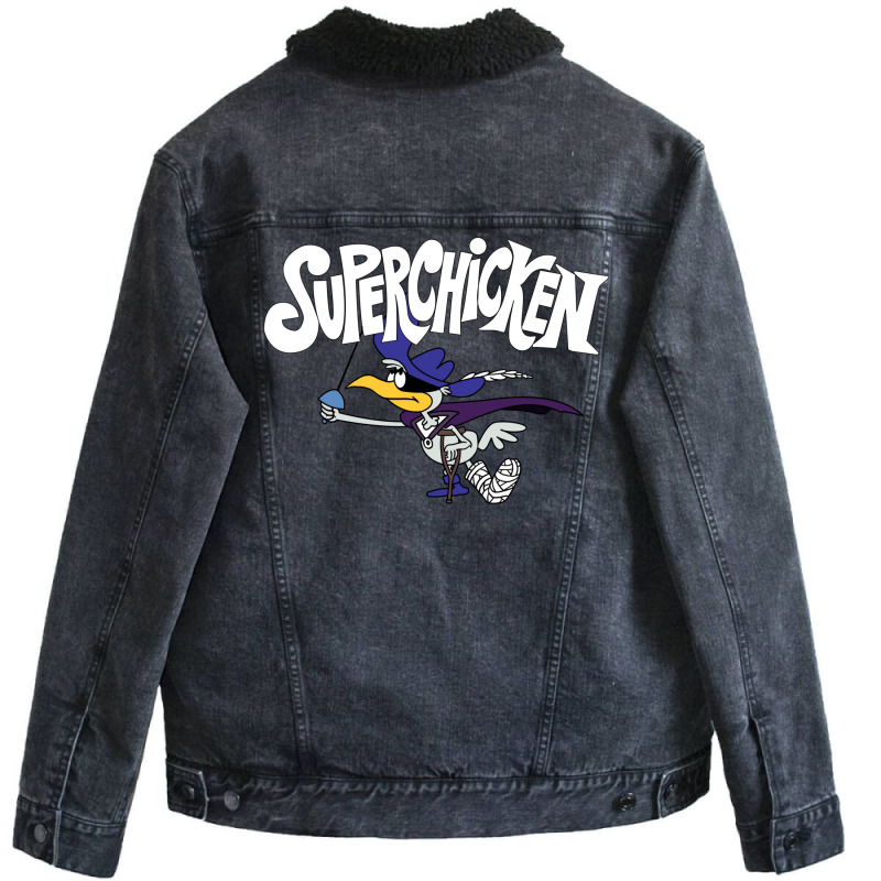 Superchicken Unisex Sherpa-lined Denim Jacket | Artistshot