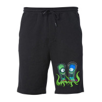 Kang Man And Kodos Sidekick Simps0nszzz Fleece Short | Artistshot