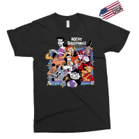 Tribute To Jay Ward Cartoons Rocky And Bullwinkle With Friends Exclusive T-shirt | Artistshot