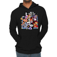 Tribute To Jay Ward Cartoons Rocky And Bullwinkle With Friends Lightweight Hoodie | Artistshot