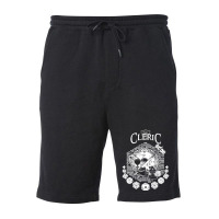 Rpg Class Series Cleric   White Version Fleece Short | Artistshot