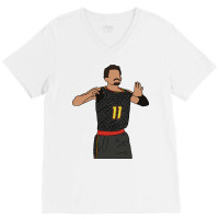 Trae Young Celebration V-neck Tee | Artistshot