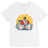 Verb  That What's Happening V-neck Tee | Artistshot