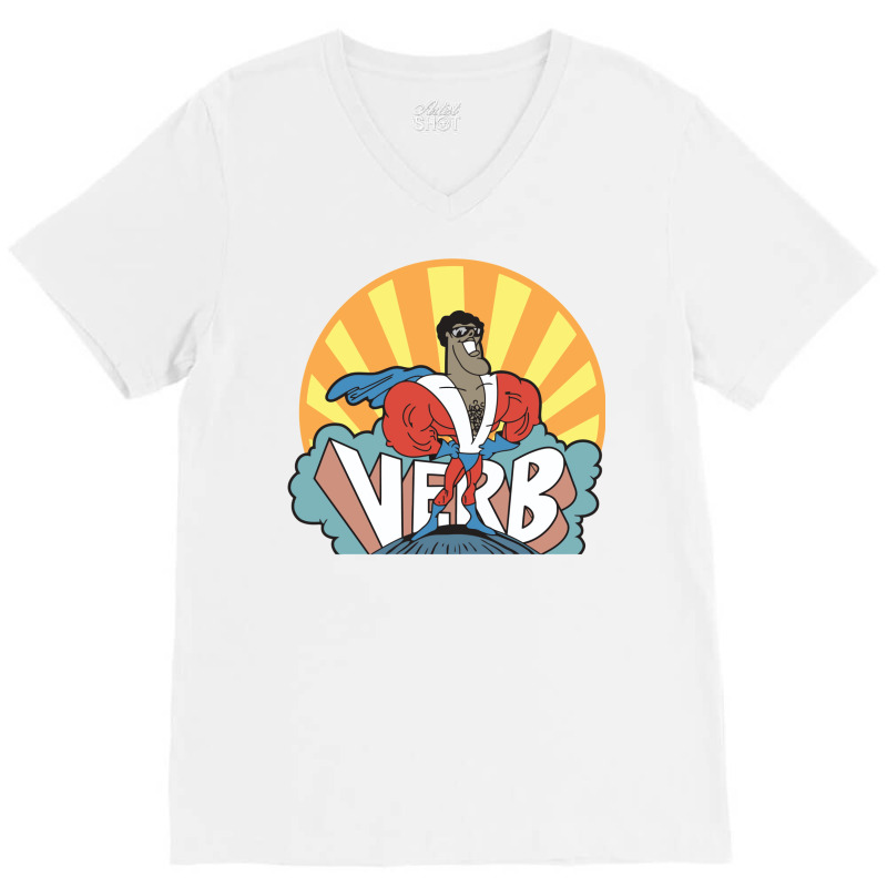 Verb  That What's Happening V-neck Tee | Artistshot