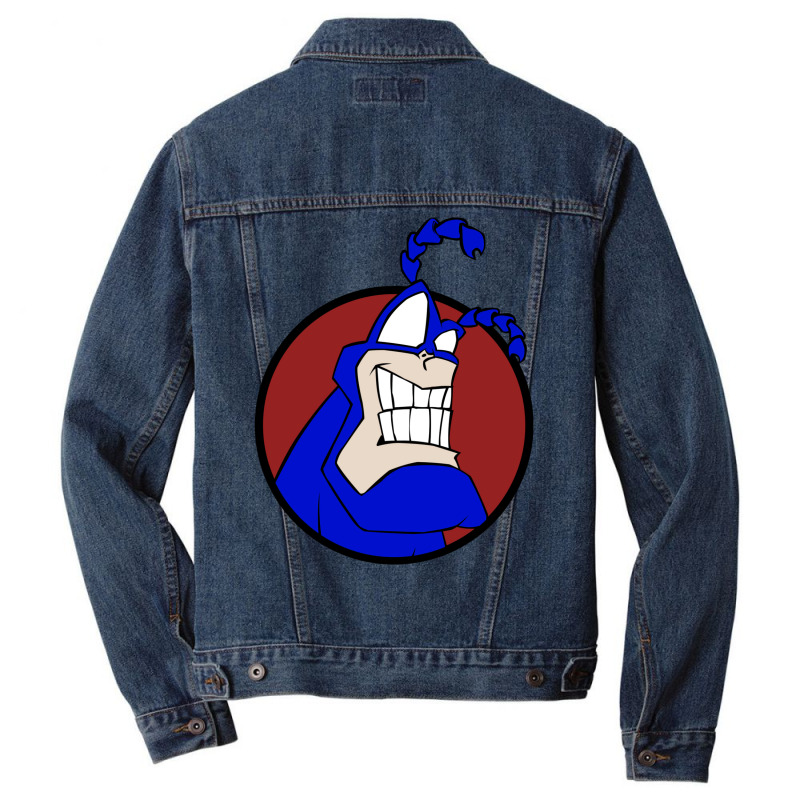 The Tick Men Denim Jacket by beyanglubow | Artistshot