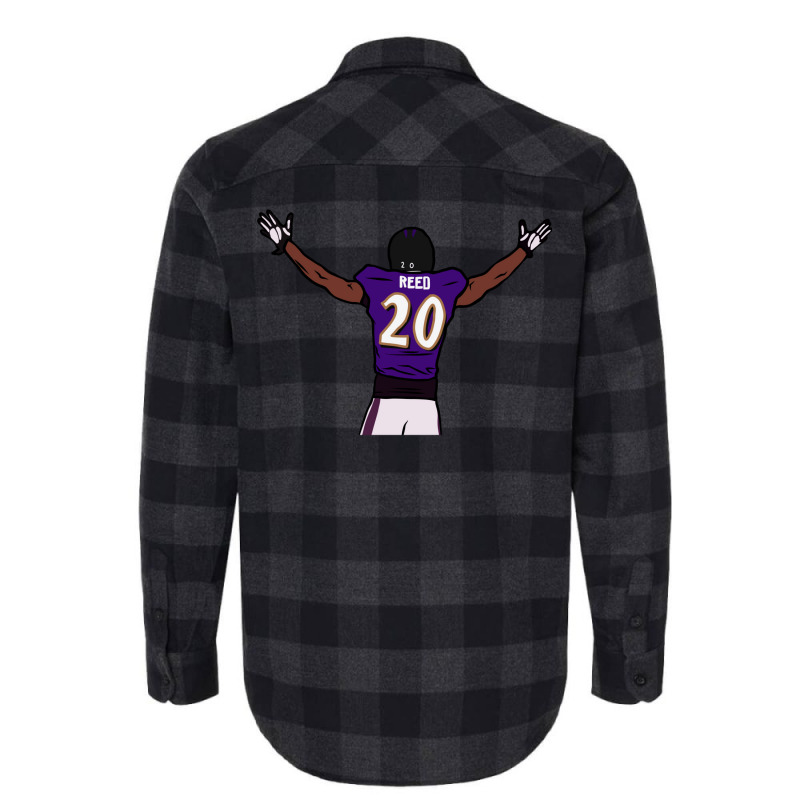 Ed Reed Embrace The Crowd Flannel Shirt | Artistshot