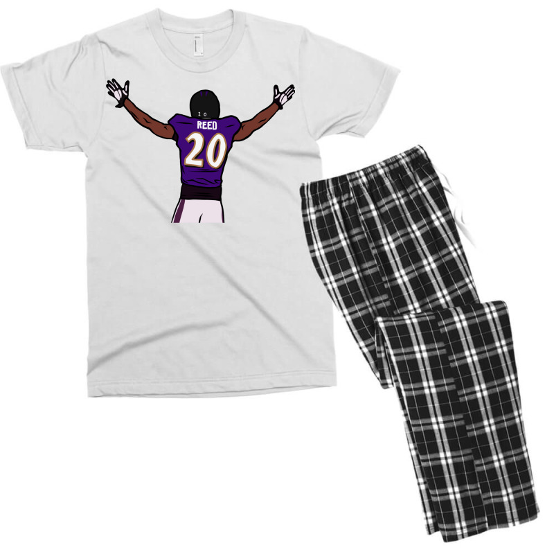 Ed Reed Embrace The Crowd Men's T-shirt Pajama Set | Artistshot