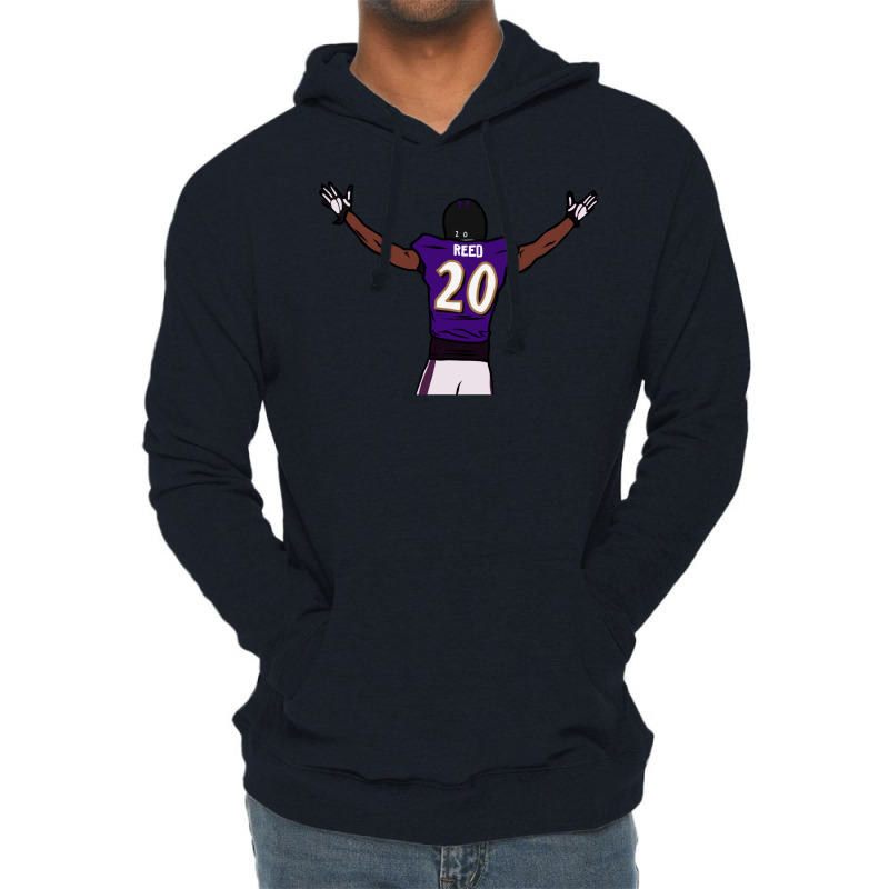 Ed Reed Embrace The Crowd Lightweight Hoodie | Artistshot