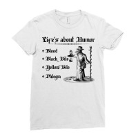 Renaissance Festival, Medieval Plague Doctor, Ren Faire T Shirt Ladies Fitted T-shirt | Artistshot