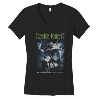 Hot Trend Demon Knight, Tales From The Crypt, Horror-rtwja Women's V-neck T-shirt | Artistshot