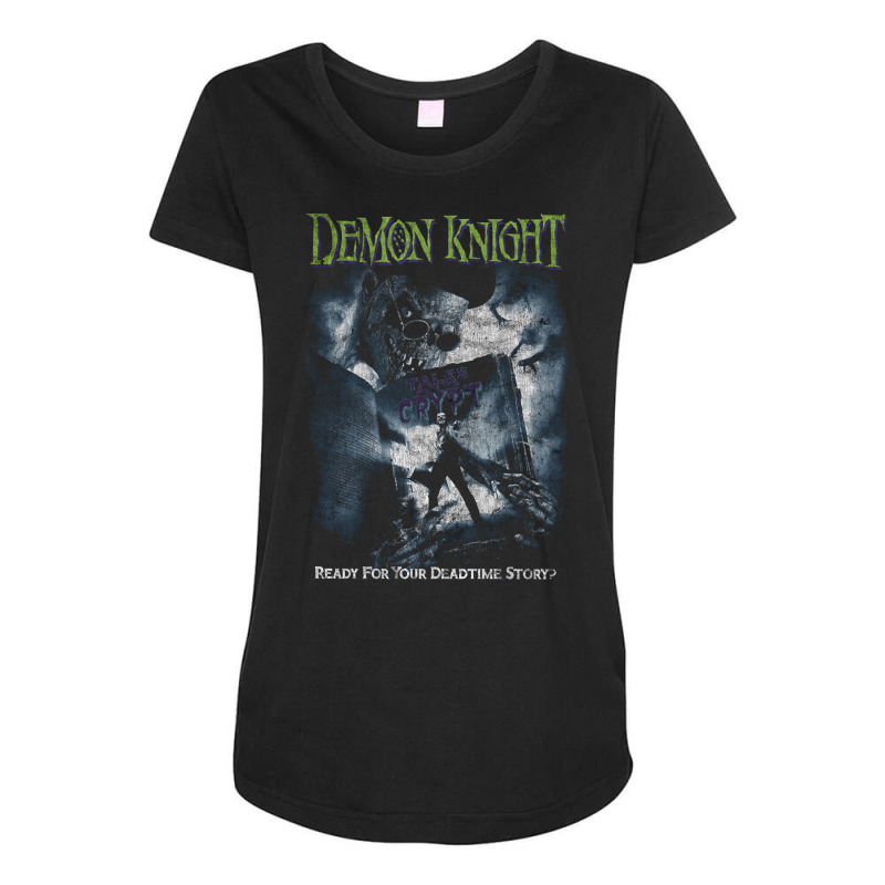 Hot Trend Demon Knight, Tales From The Crypt, Horror-rtwja Maternity Scoop Neck T-shirt | Artistshot