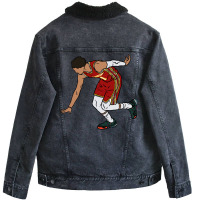 Trae Young Too Small Unisex Sherpa-lined Denim Jacket | Artistshot