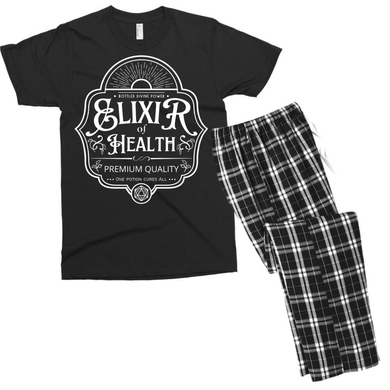 Elixir Of Health White Version Men's T-shirt Pajama Set | Artistshot