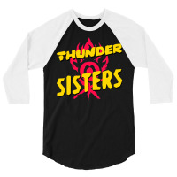 Thunder Sisters From The The Croods A New Age 3/4 Sleeve Shirt | Artistshot