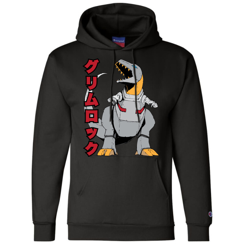 Grimlock    グリムロック 1 Champion Hoodie by njahyuaiit | Artistshot