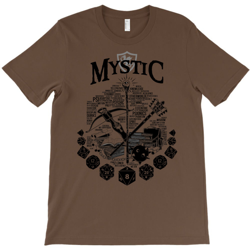 Rpg Class Series Mystic   Black Version T-Shirt by alhajiyavanic | Artistshot