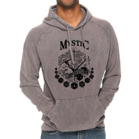 Rpg Class Series Mystic   Black Version Vintage Hoodie | Artistshot