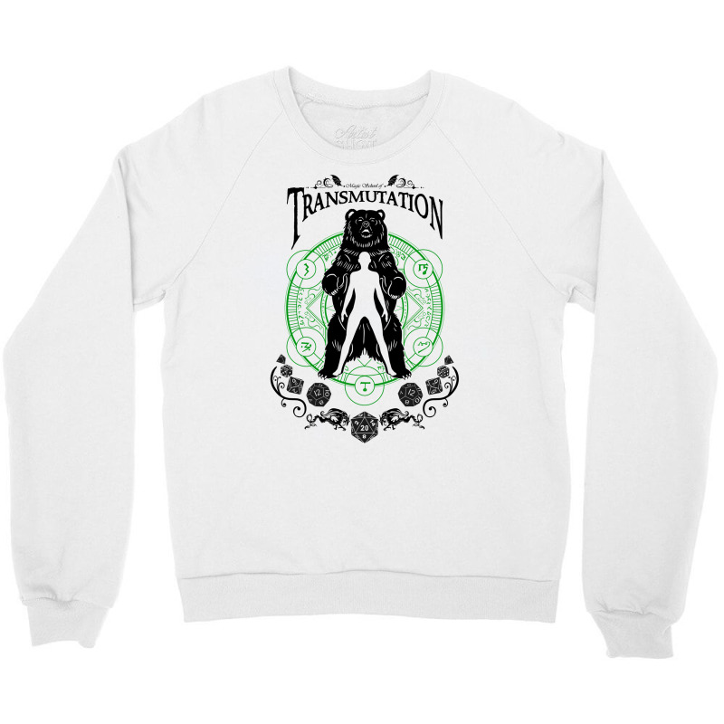 Transmutation  Rpg Magic School Series  Black Crewneck Sweatshirt by giatastemimaf | Artistshot