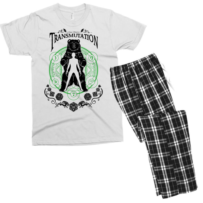 Transmutation  Rpg Magic School Series  Black Men's T-shirt Pajama Set by giatastemimaf | Artistshot