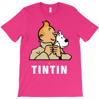 Tin Tin & Snowy T-shirt | Artistshot