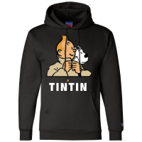 Tin Tin & Snowy Champion Hoodie | Artistshot