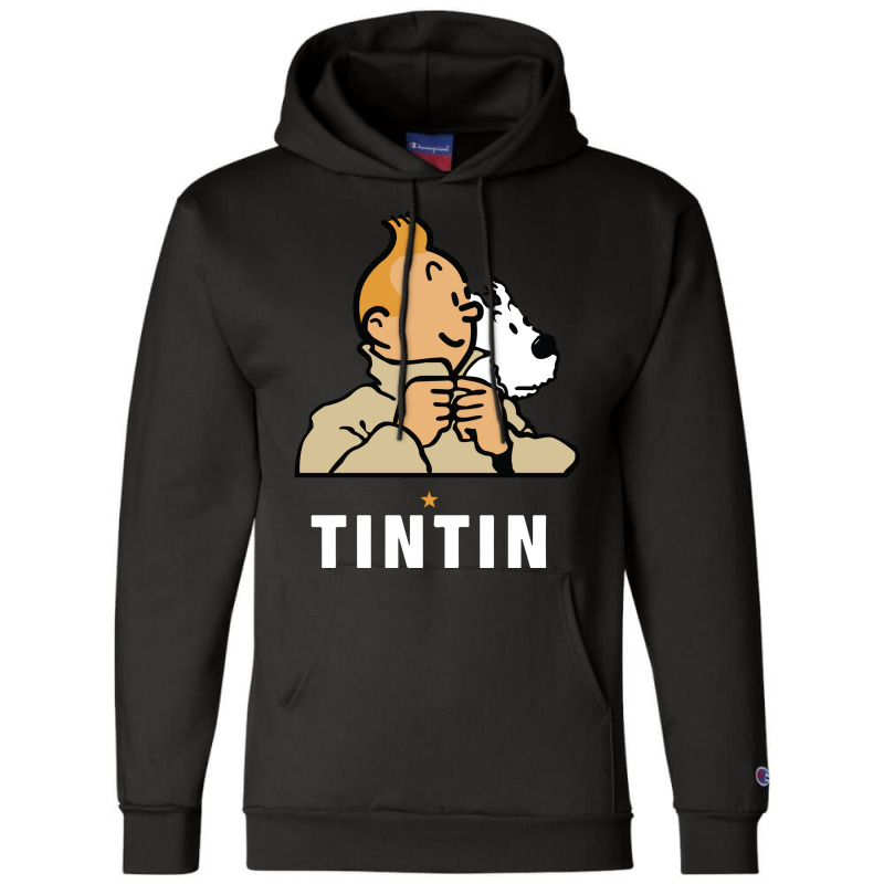 Tin Tin & Snowy Champion Hoodie | Artistshot