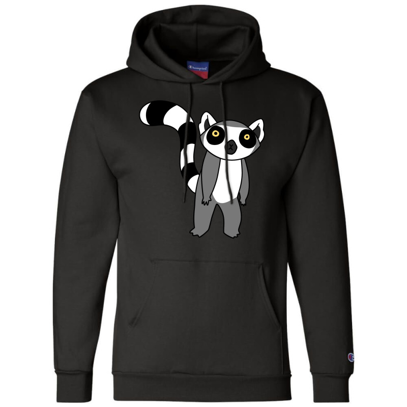 Ring Tailed Lemur Standing Champion Hoodie | Artistshot