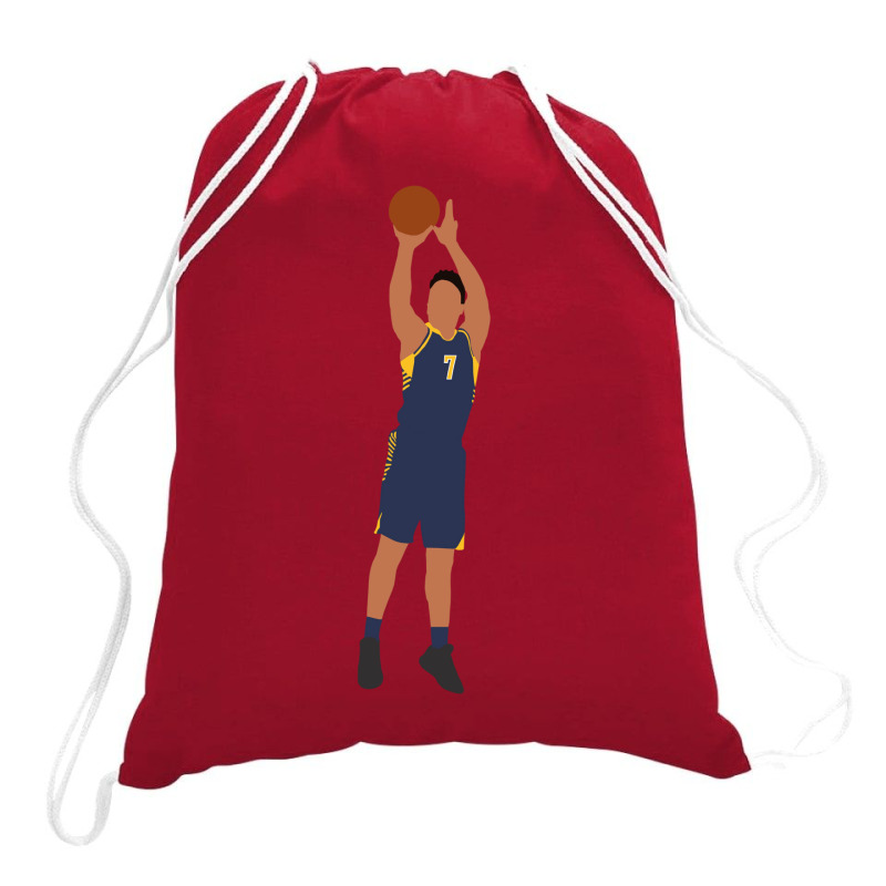 Malcolm Brogdon Pacers Drawstring Bags | Artistshot