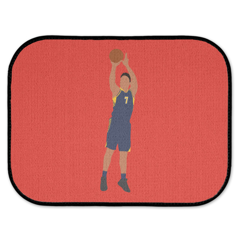 Malcolm Brogdon Pacers Rear Car Mat | Artistshot