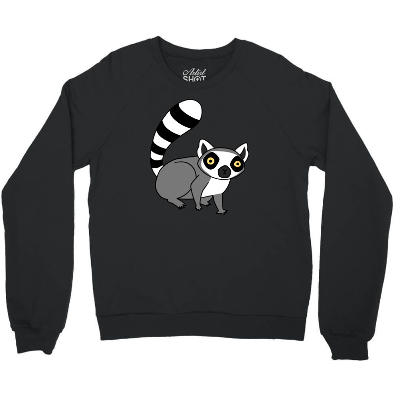 Ring Tailed Lemur Crewneck Sweatshirt | Artistshot