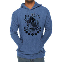 Rpg Class Series Paladin   Black Text Lightweight Hoodie | Artistshot