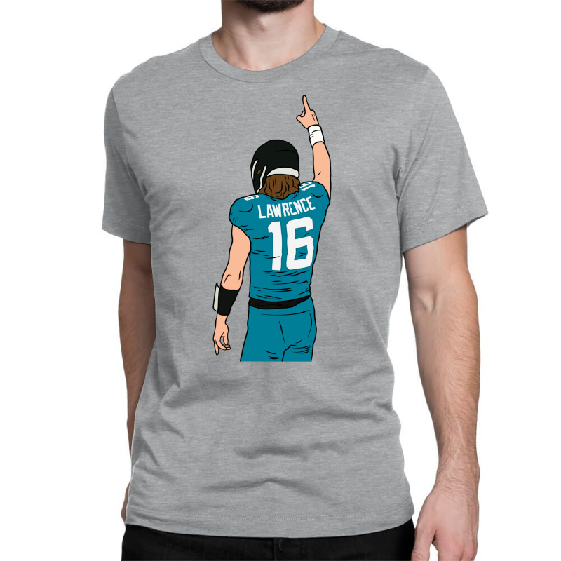 Trevor Lawrence Pointing Up Classic T-shirt by giatastemimaf | Artistshot