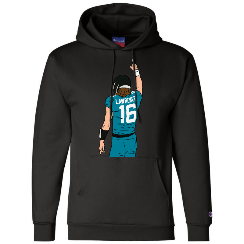 Trevor Lawrence Pointing Up Champion Hoodie by giatastemimaf | Artistshot