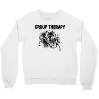 Run With Friends Group Therapy Funny Running Group T Shirt Crewneck Sweatshirt | Artistshot