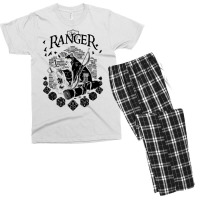 Rpg Class Series Ranger   Black Version Men's T-shirt Pajama Set | Artistshot