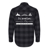 The Mountains Are Calling Big Thunder Space Splash Flannel Shirt | Artistshot