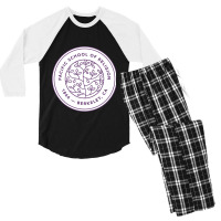 School Of Religion Style Men's 3/4 Sleeve Pajama Set | Artistshot