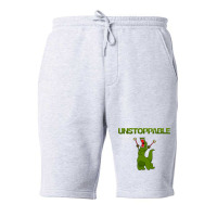 Unstopable T Rex Fleece Short | Artistshot