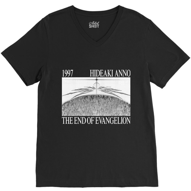 Hot Trend End Of Evangelion 1997 V-Neck Tee by Cormier Curtin | Artistshot