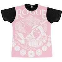 Rpg Class Series Rogue   White Version Graphic T-shirt | Artistshot