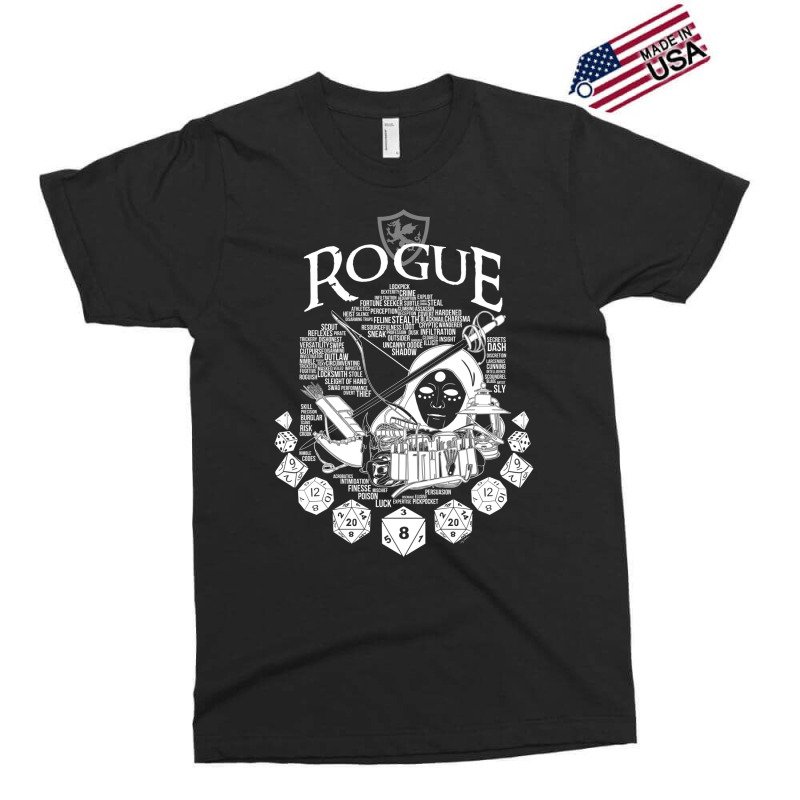 Rpg Class Series Rogue   White Version Exclusive T-shirt by alhajiyavanic | Artistshot