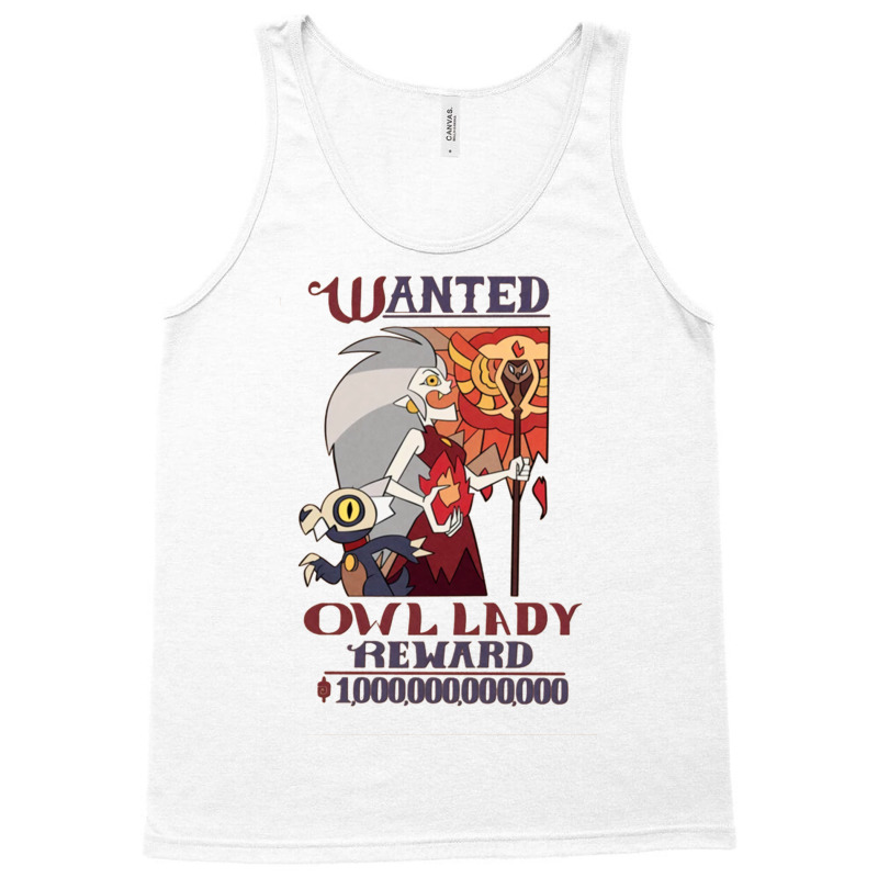 Wanted Owl Lady (the Owl House Perfect Gift Tank Top | Artistshot