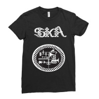 Ska Music Instruments T Shirt Ladies Fitted T-shirt | Artistshot