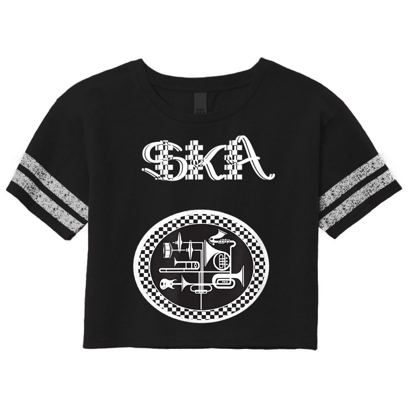 Ska Music Instruments T Shirt Scorecard Crop Tee by brict6eguo | Artistshot